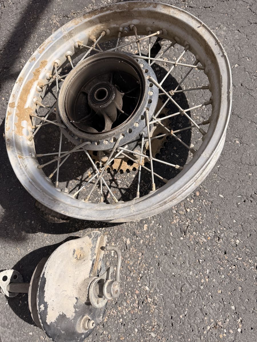 Rear Motorcycle Rim