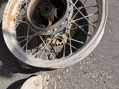 Rear Motorcycle Rim
