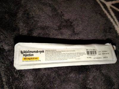 Adalimumab-ryvk Injection (80 mg/0.8 mL) Single-Dose Autoinjector - Subcutaneous Use Only
