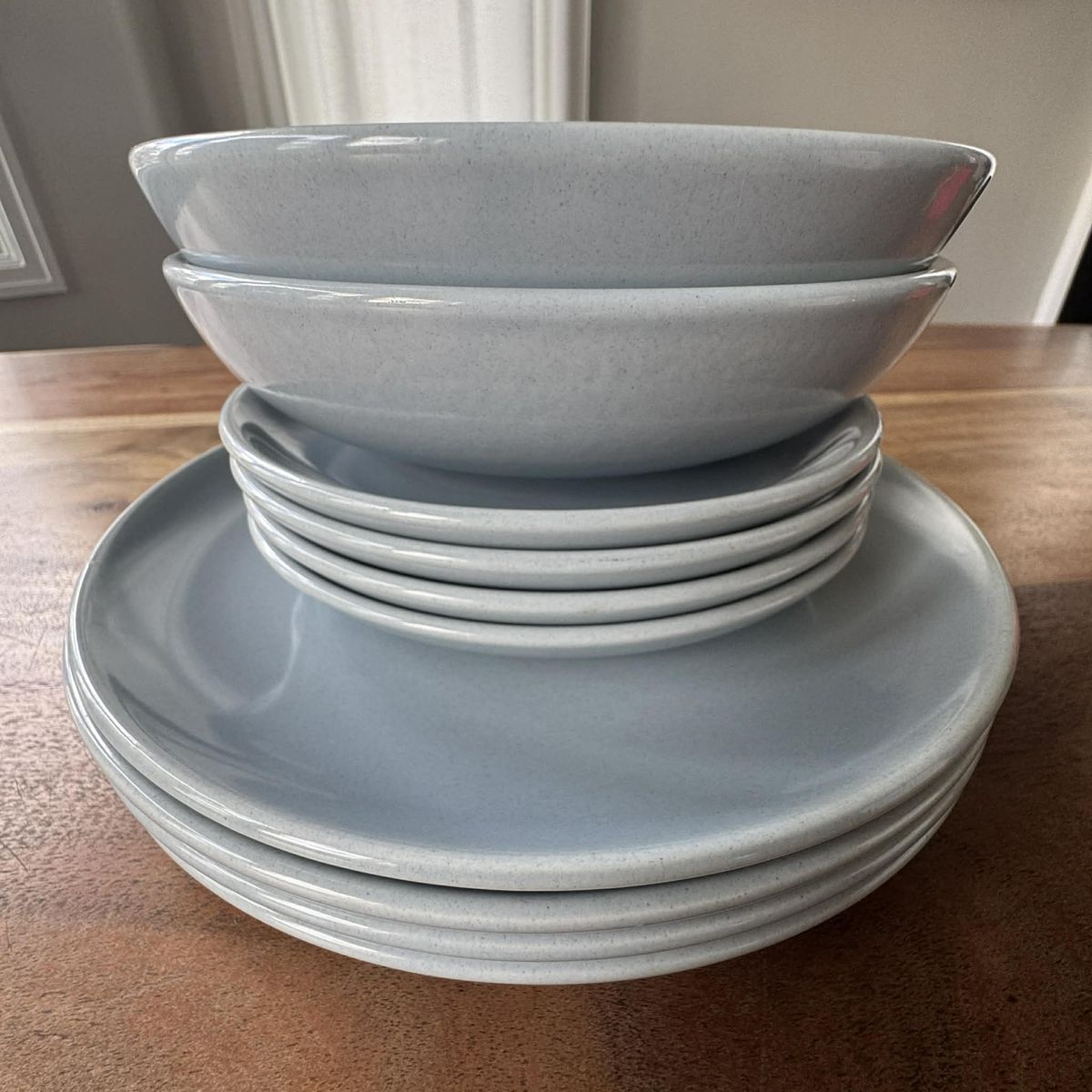 Vintage Modern by Metlox - Poppy Trail - Dinnerware - Lot of 10 - Gray - MCM