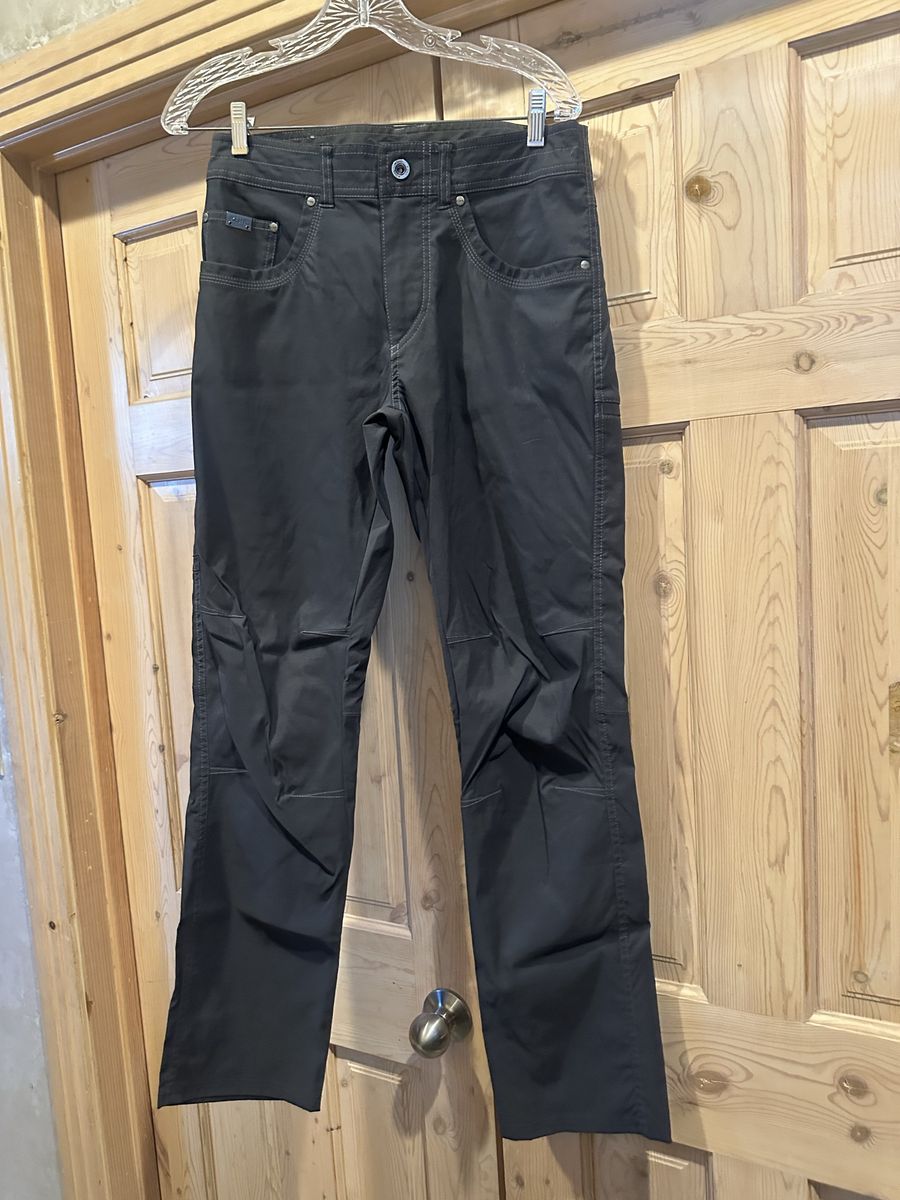 Kuhl men’s size 30 x 32 charcoal gray lightweight stretch pants