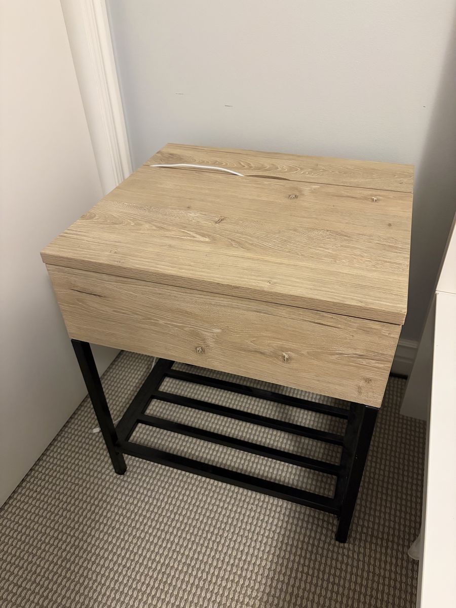 Two Nightstand with Plugs