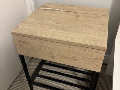 Two Nightstand with Plugs