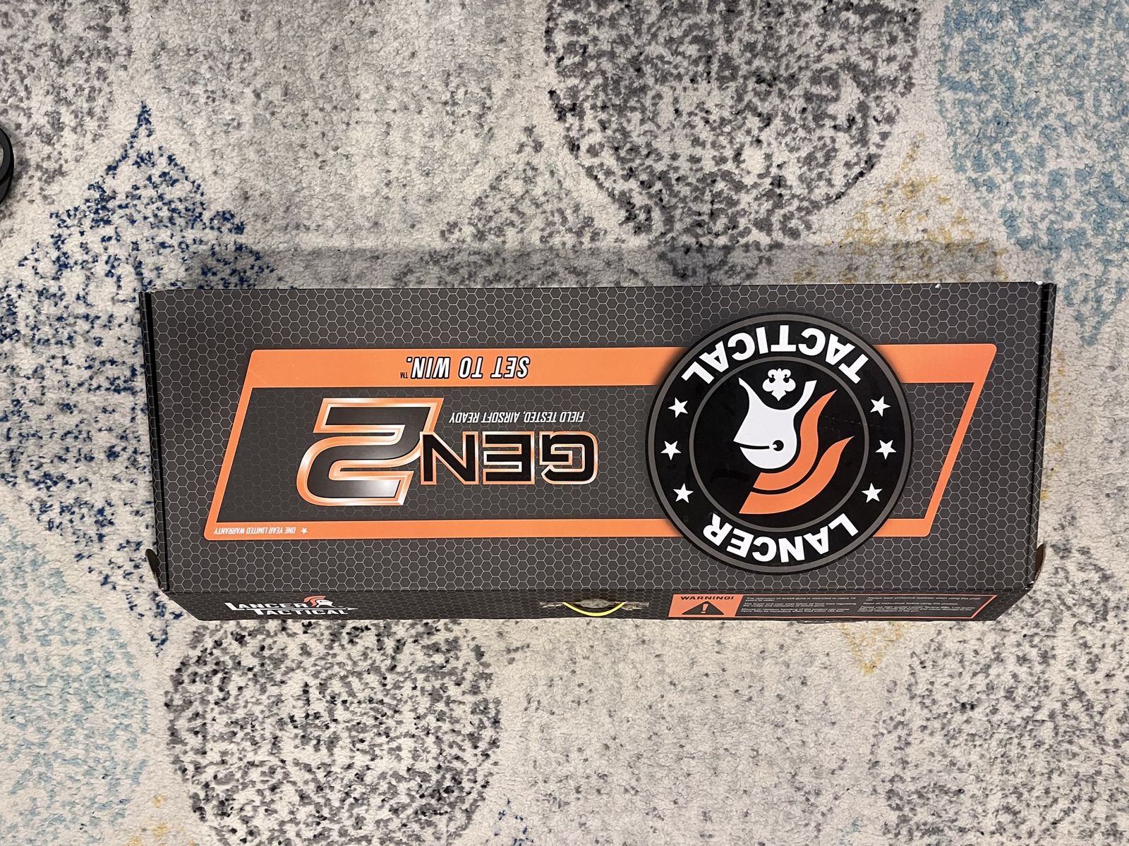 Lancer tactical gen 2 AEG airsoft rifle.