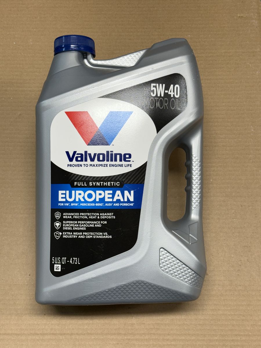 1 quart VALVOLINE 20W-50 motor oil.