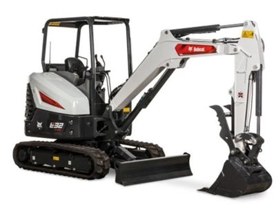 2023 Bobcat E32i (R2 Series) Mini Excavator – 114 Hours – Like New