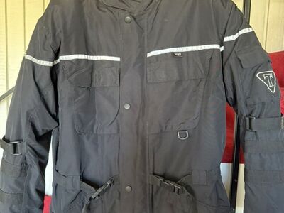 Black Triumph Motorcycpe Iacket