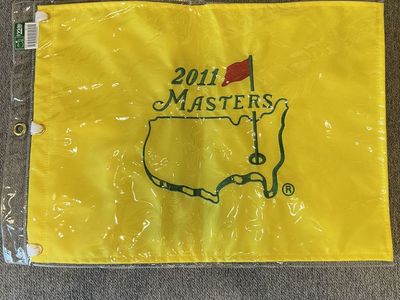 Authentic 2011 Masters Flag Augusta National NEW
