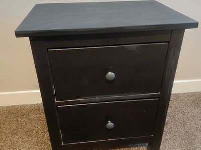 Black 2-Door Cabinet