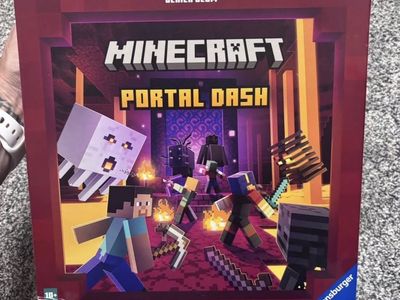 Minecraft Portal Dash Board Game