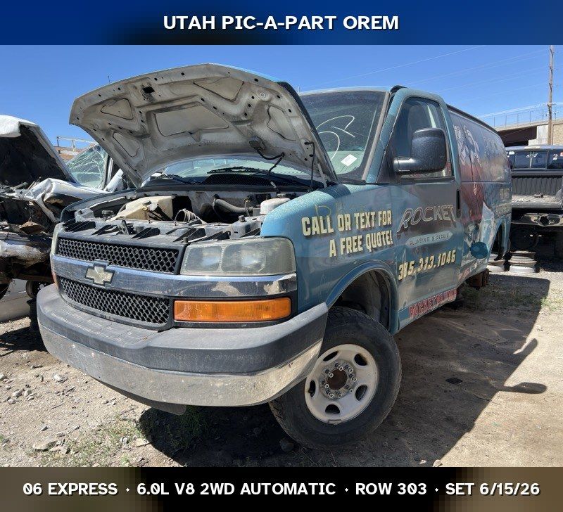 2006 Chevrolet Express Parts - UTPAP Orem