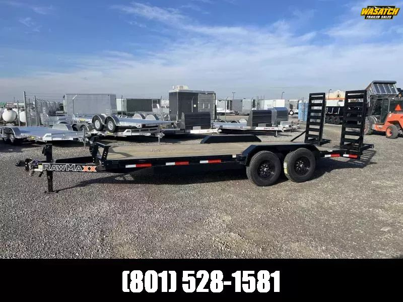 2026 RawMaxx 7x20 ECX 6 Channel Equipment Flatbed"