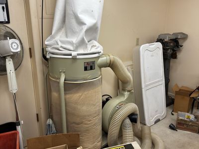 Powermatic Single Phase Workshop Dust Collector with Flexible Hose
