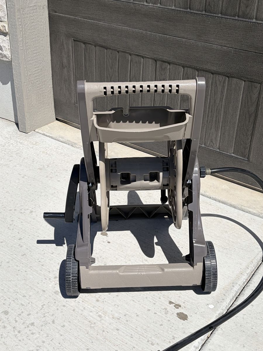 HoseMOBILE Wheeled Garden Hose Reel Cart - Portable Storage Solution