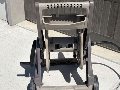 HoseMOBILE Wheeled Garden Hose Reel Cart - Portable Storage Solution
