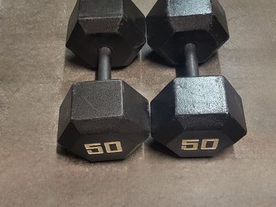 dumbbells 100 pounds