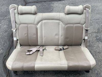 Third row leather folding bench seat Yukon Suburban Escalade GMT800