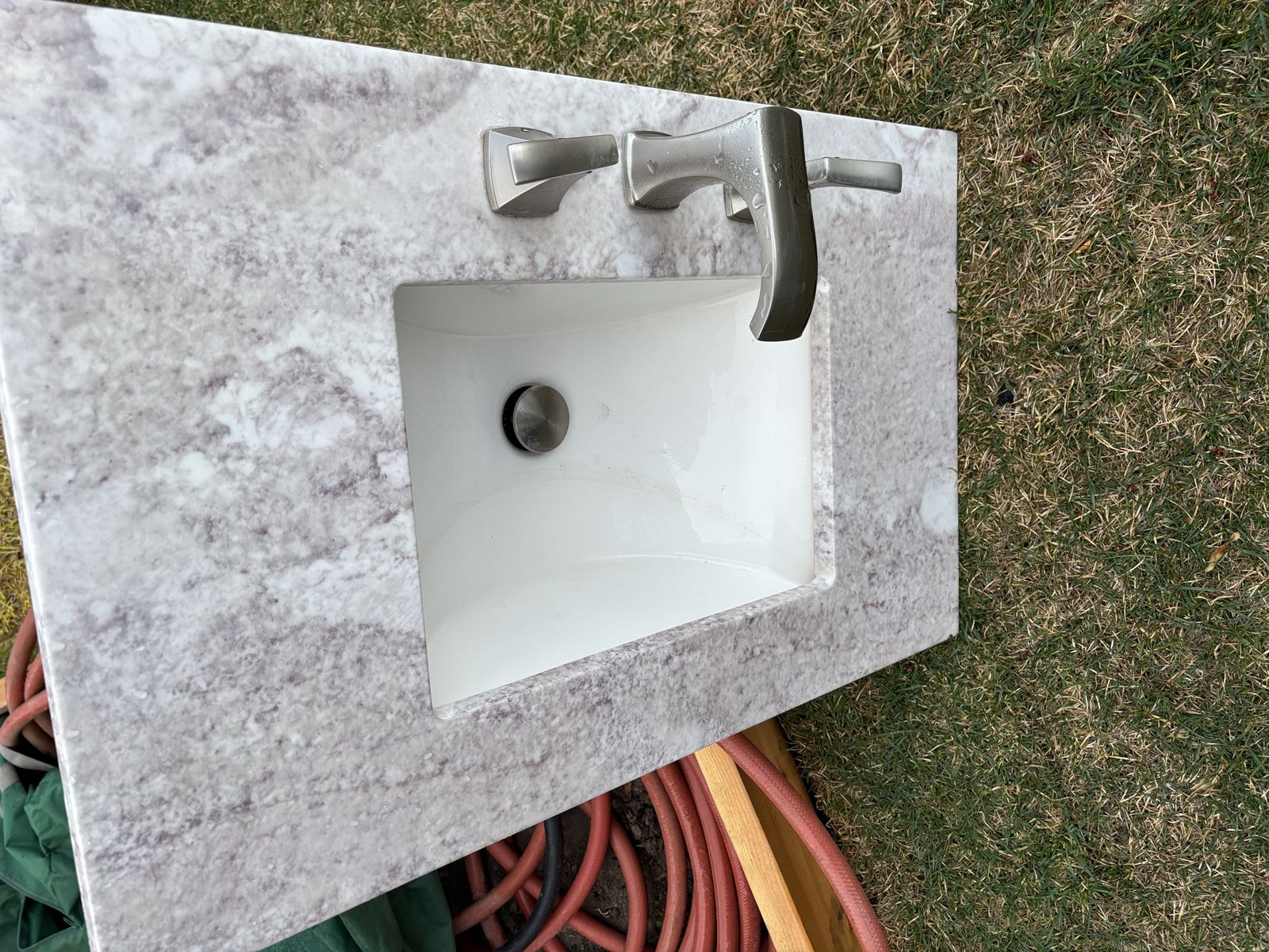 @+ Bath Counter Top 30-1/2 inch x 19 inches Top, Sink and Faucet 30-1/2 inch by 19 inches