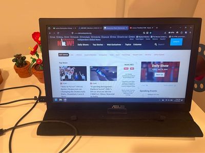ASUS MB168B 15.6" Portable USB Monitor - Perfect for Laptops & Travel
