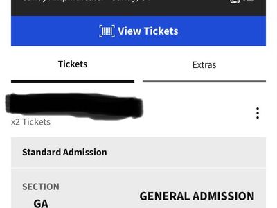 2 Gary Allan GA tickets