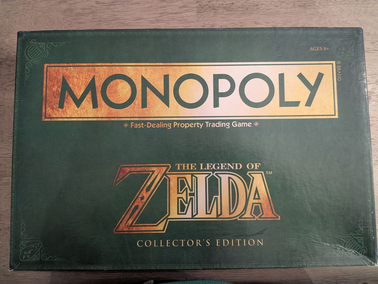 Monopoly: The Legend of Zelda Collector's Edition Board Game (opened)