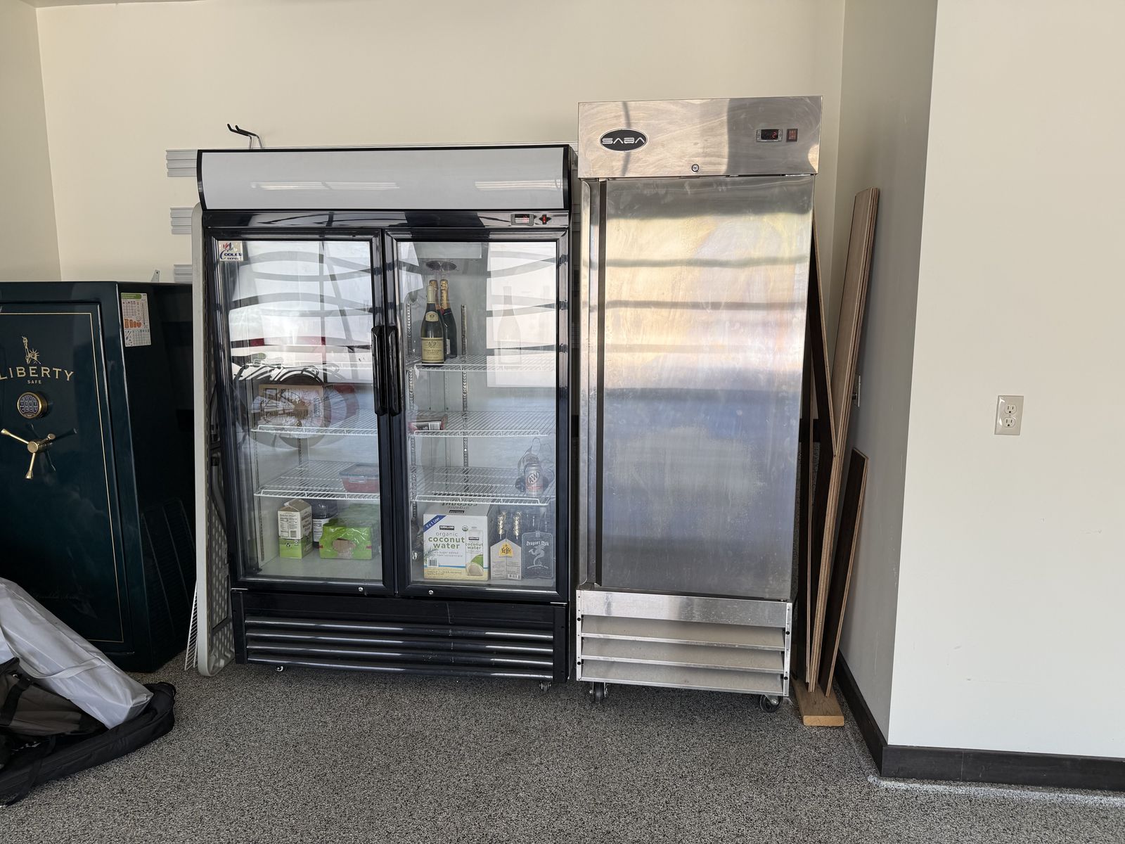 Commercial Freezer and Fridge