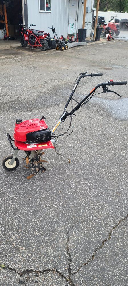 Honda F220 front-tine tiller