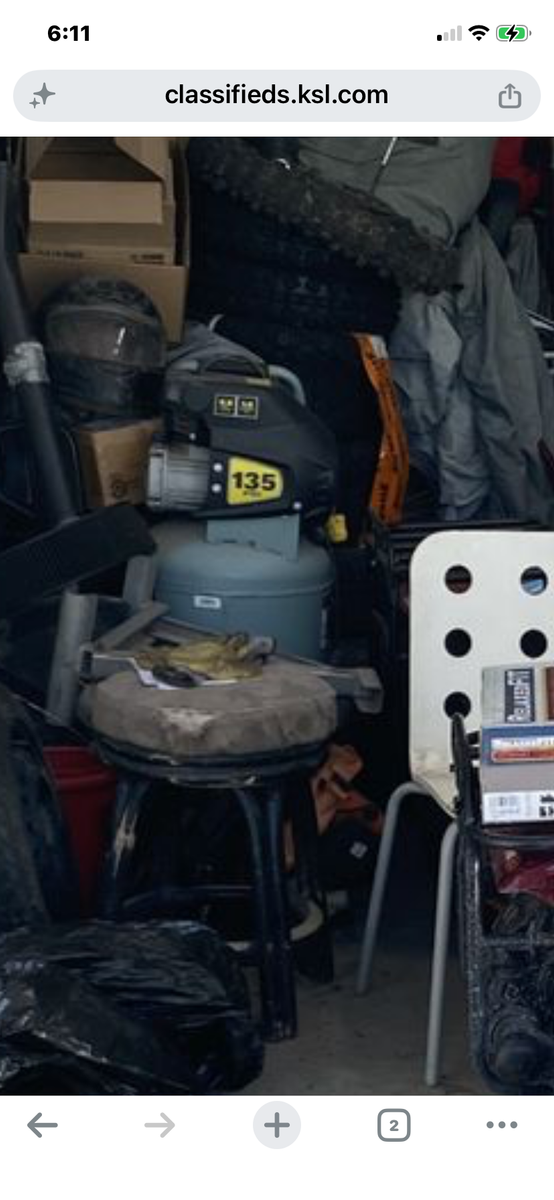 McGraw Big 16 gallon air compressor