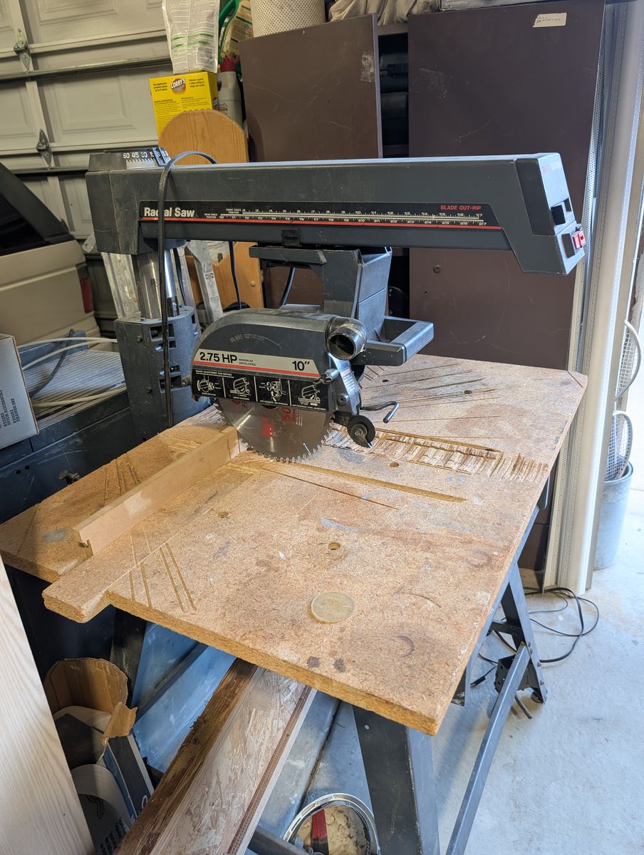 Craftsman 10 inch Radial arm saw