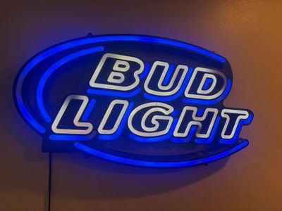 Bud Light beer neon led bar sign