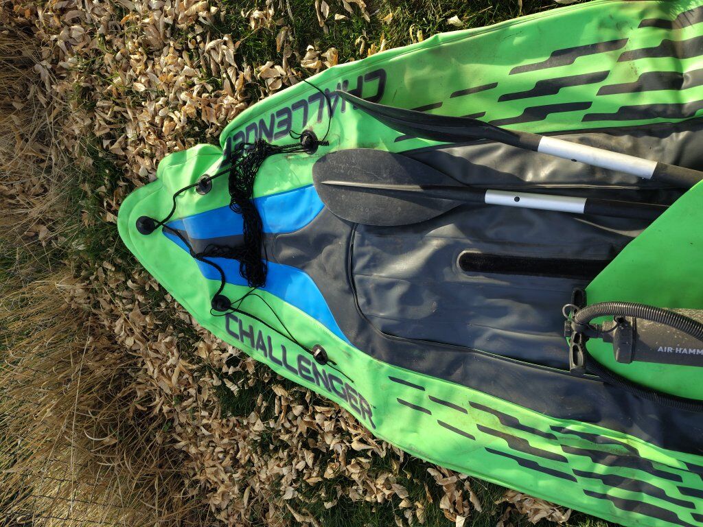 2 seater blow up boat