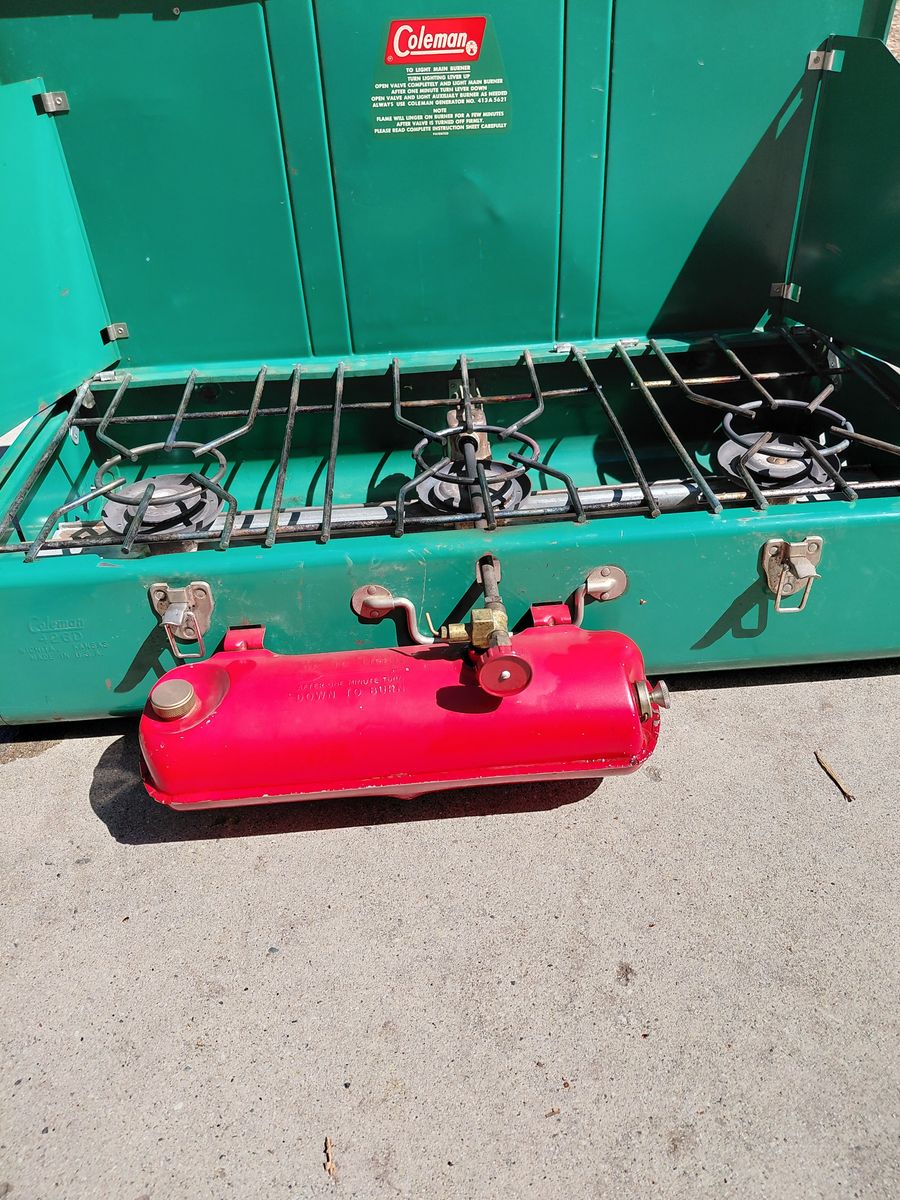 Coleman 3 Burner Stove