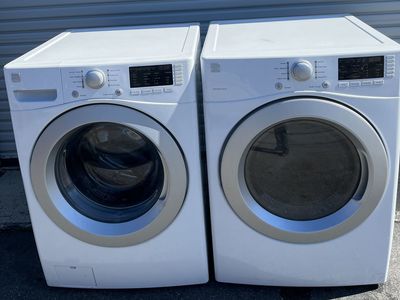 Stackable Kenmore Washer & Gas Dryer Set, Free Delivery.