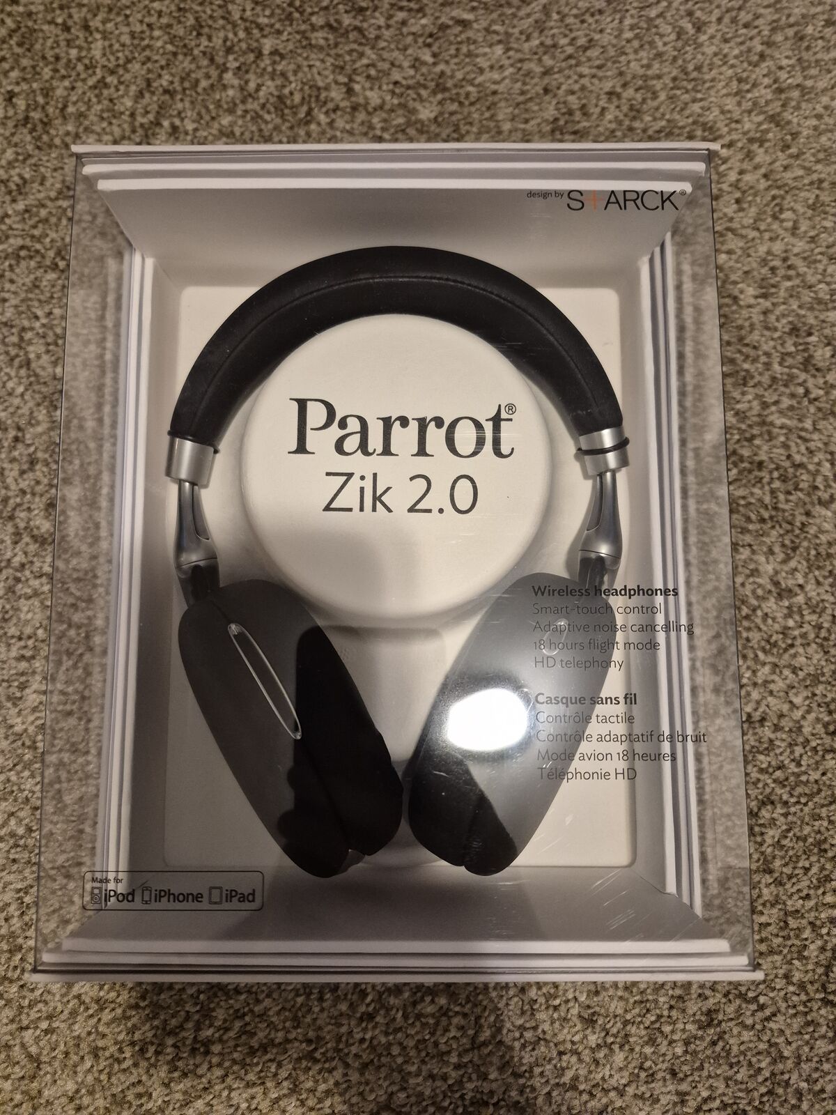 Headphones - Over the Ear WIreless Parrot Zik 2.0 - BRAND NEW