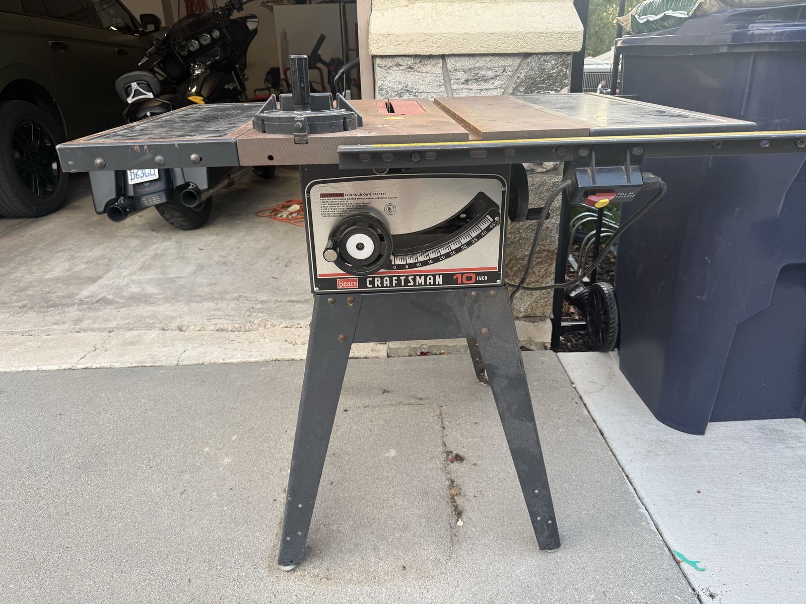 10” Craftsman Table Saw