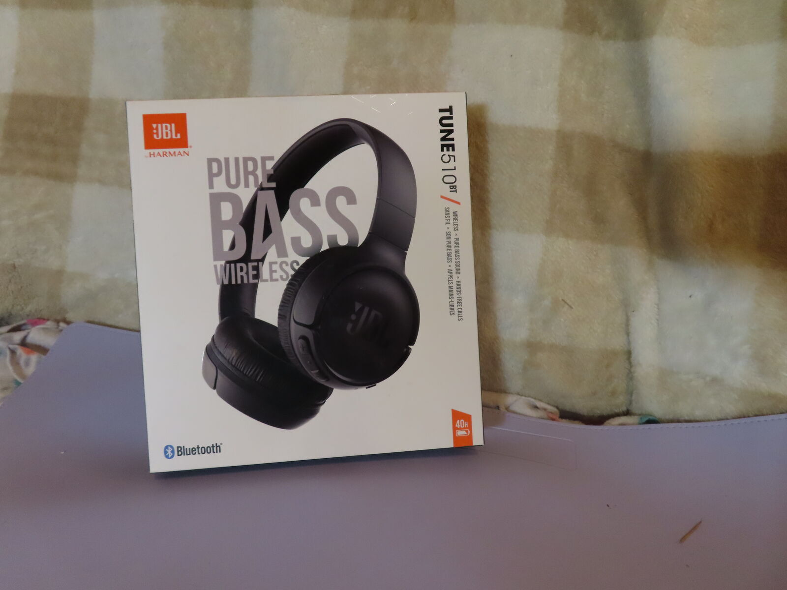 JBL Tune 510 BT Headphones, NIB
