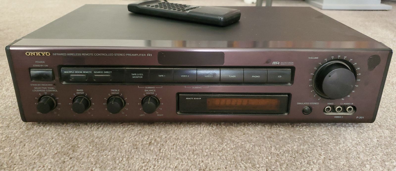 Stereo Equipment and Sirius Dock