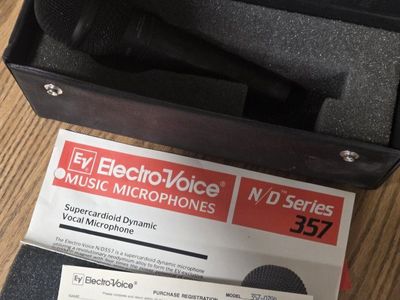 Electro-Voice N/D Series 357 Supercardioid Dynamic Vocal Microphone
