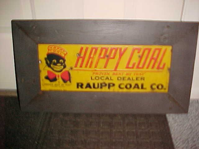 1920's and 1930's  Utah coal signs...tin...stock and original....$450 each