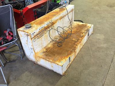 Diesel tank with pump