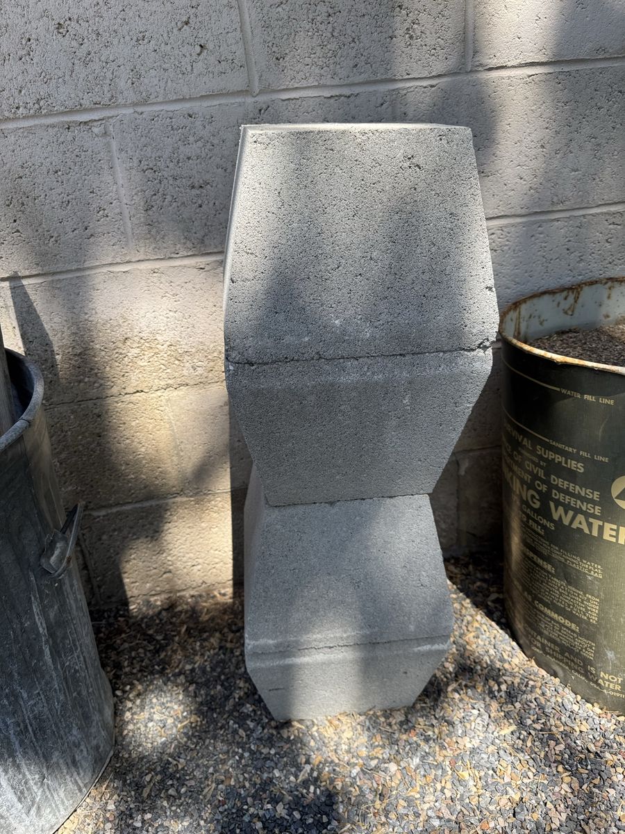 Concrete pier blocks