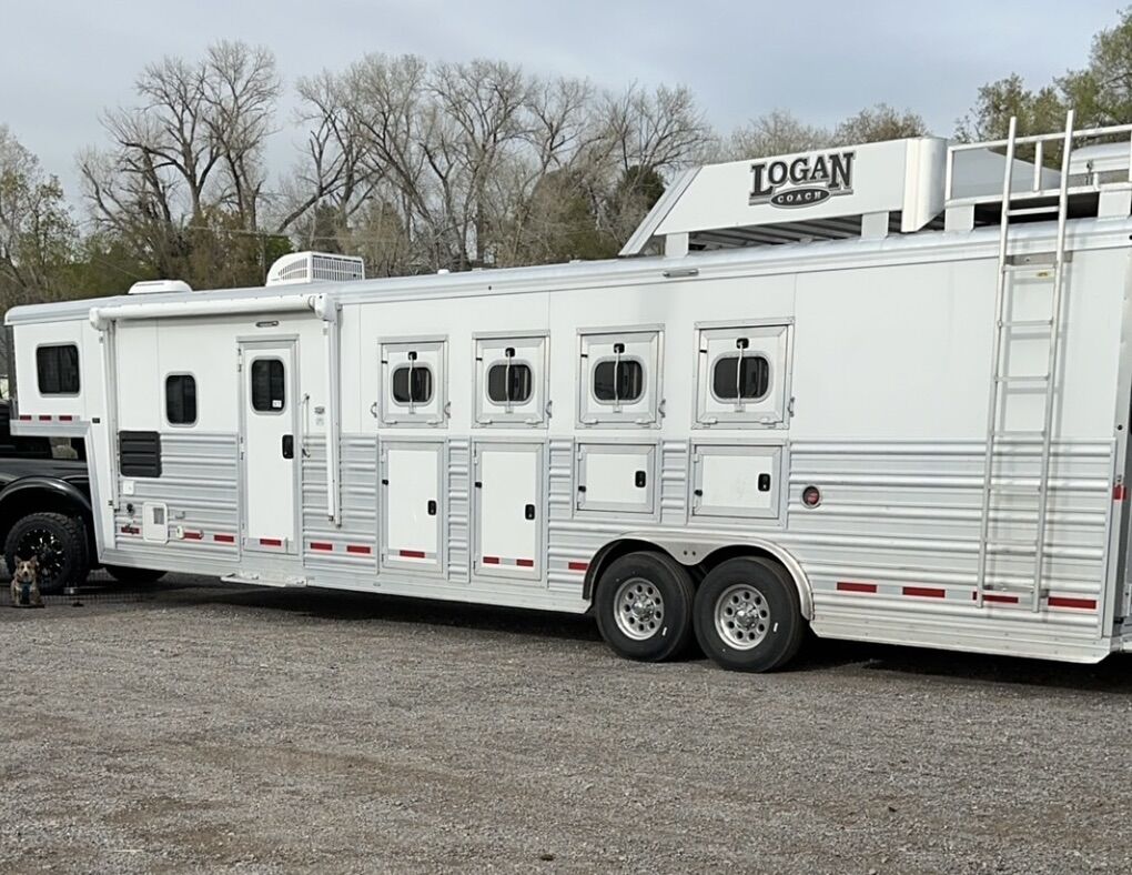 2017 Logan Coach Riot LQ 4 Horse