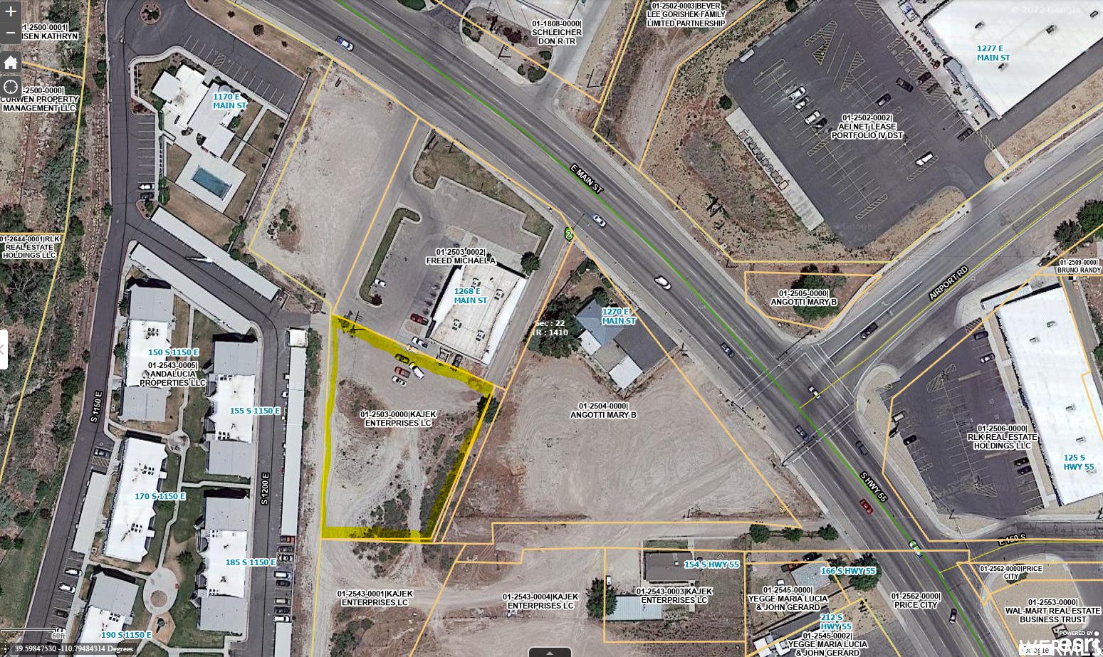 Lot for Sale on Main Street!