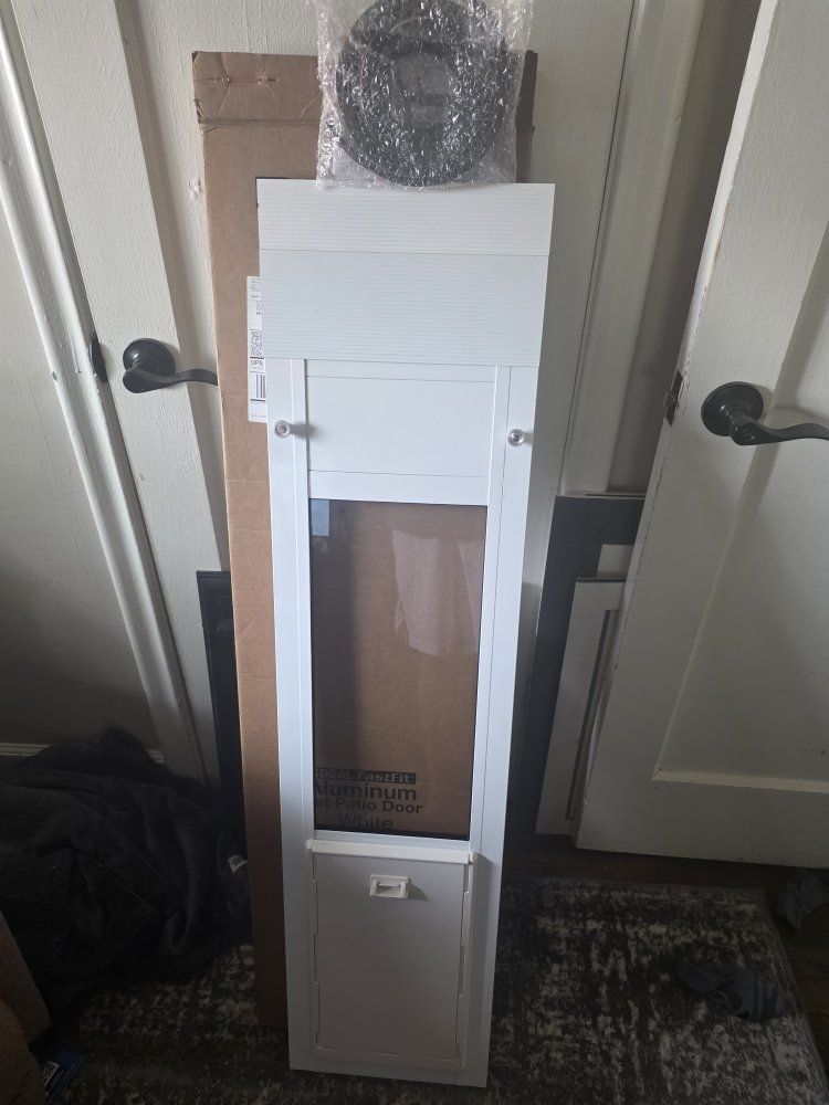 Ideal Side Sliding Window Pet Door Brand NEW