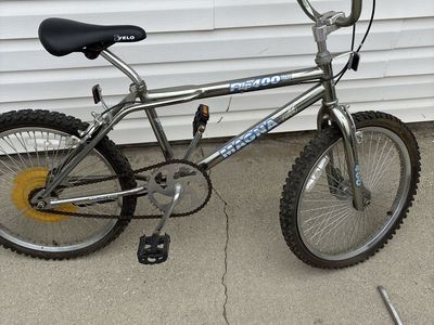 Magna FS400 BMX Bike Chrome 20 Inch Wheel Single Speed Used