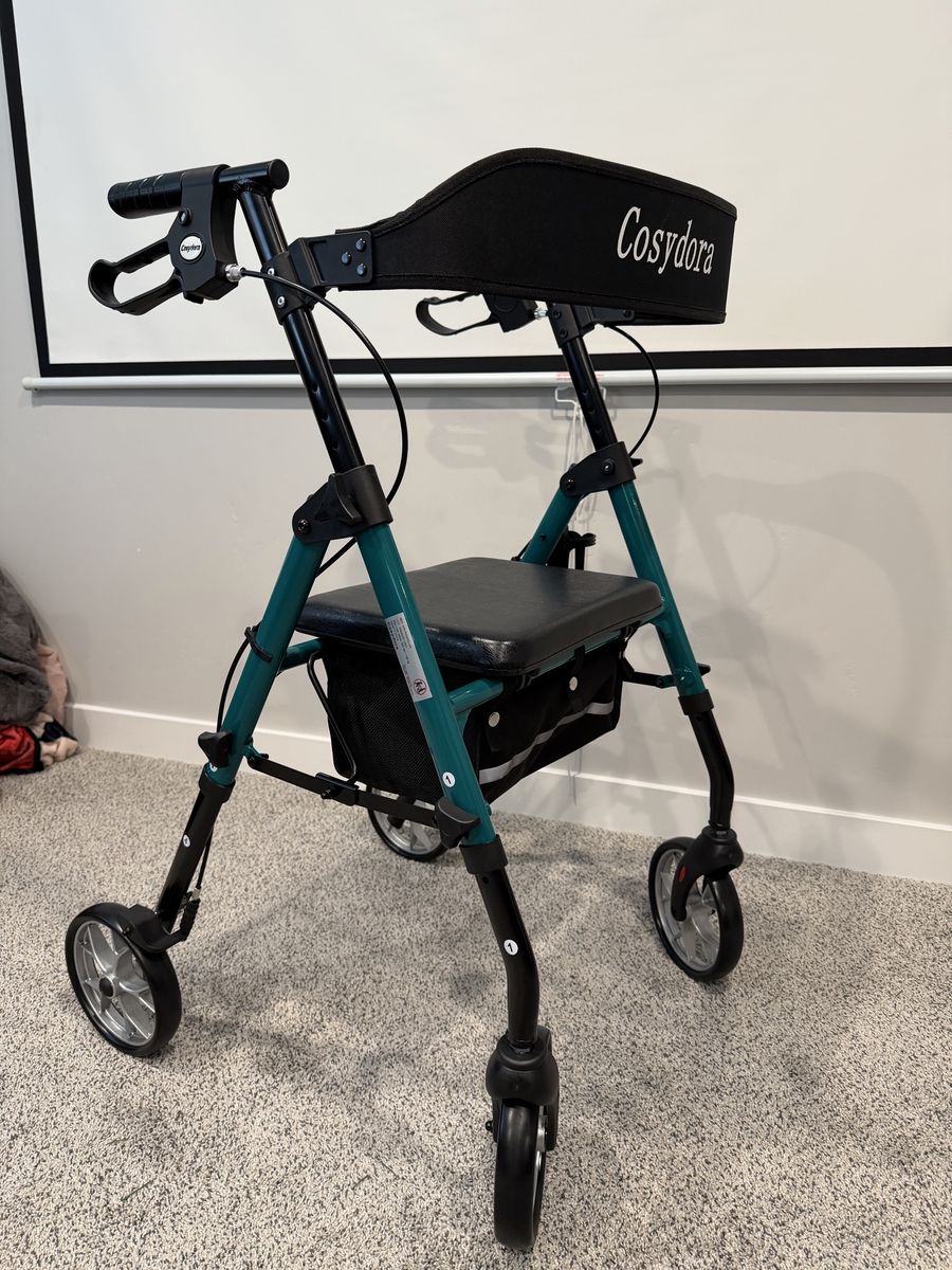 Cosydora Rollator Walker With Seat Brand New