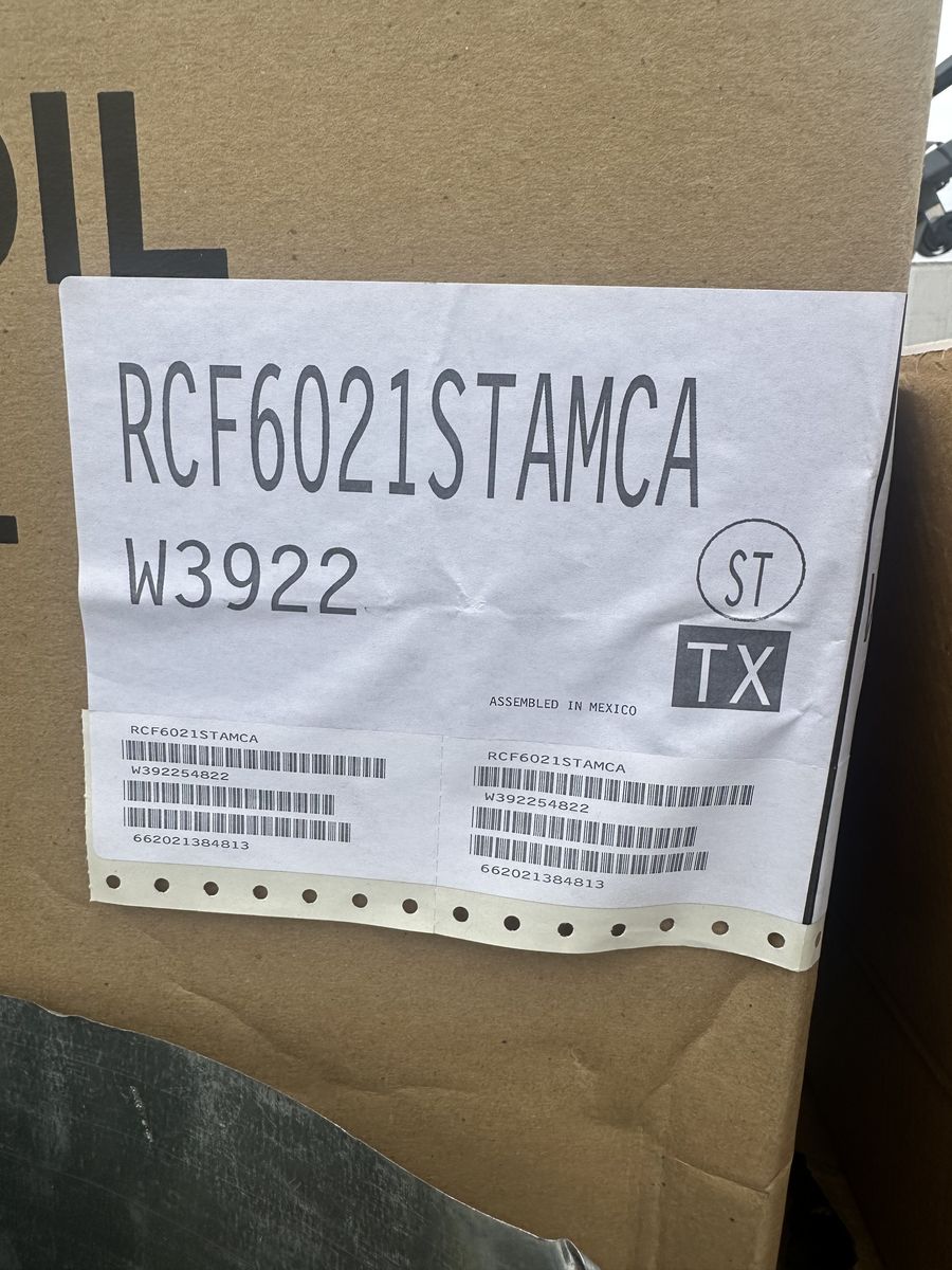 Rheem 5 Ton Cased Coil