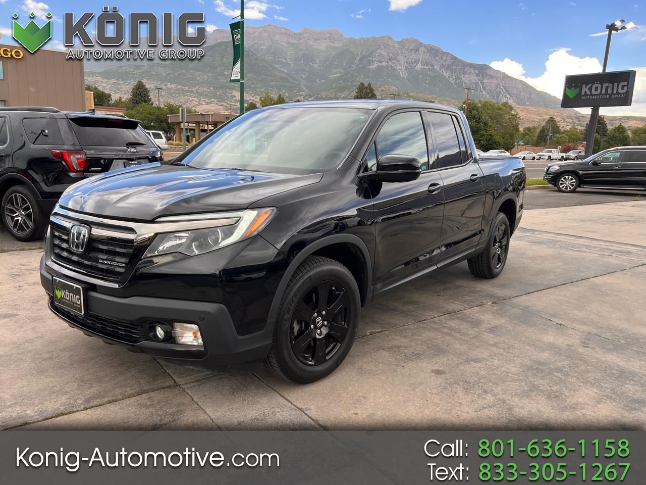 2019 Honda Ridgeline Black Edition