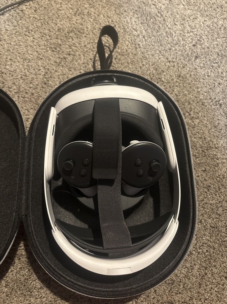 Quest 3 Vr With Case And Elite Head Strap
