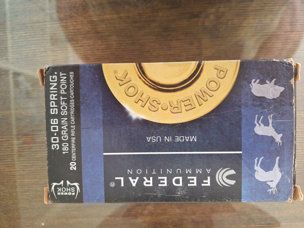 2 boxes 30-06  180 grain soft points